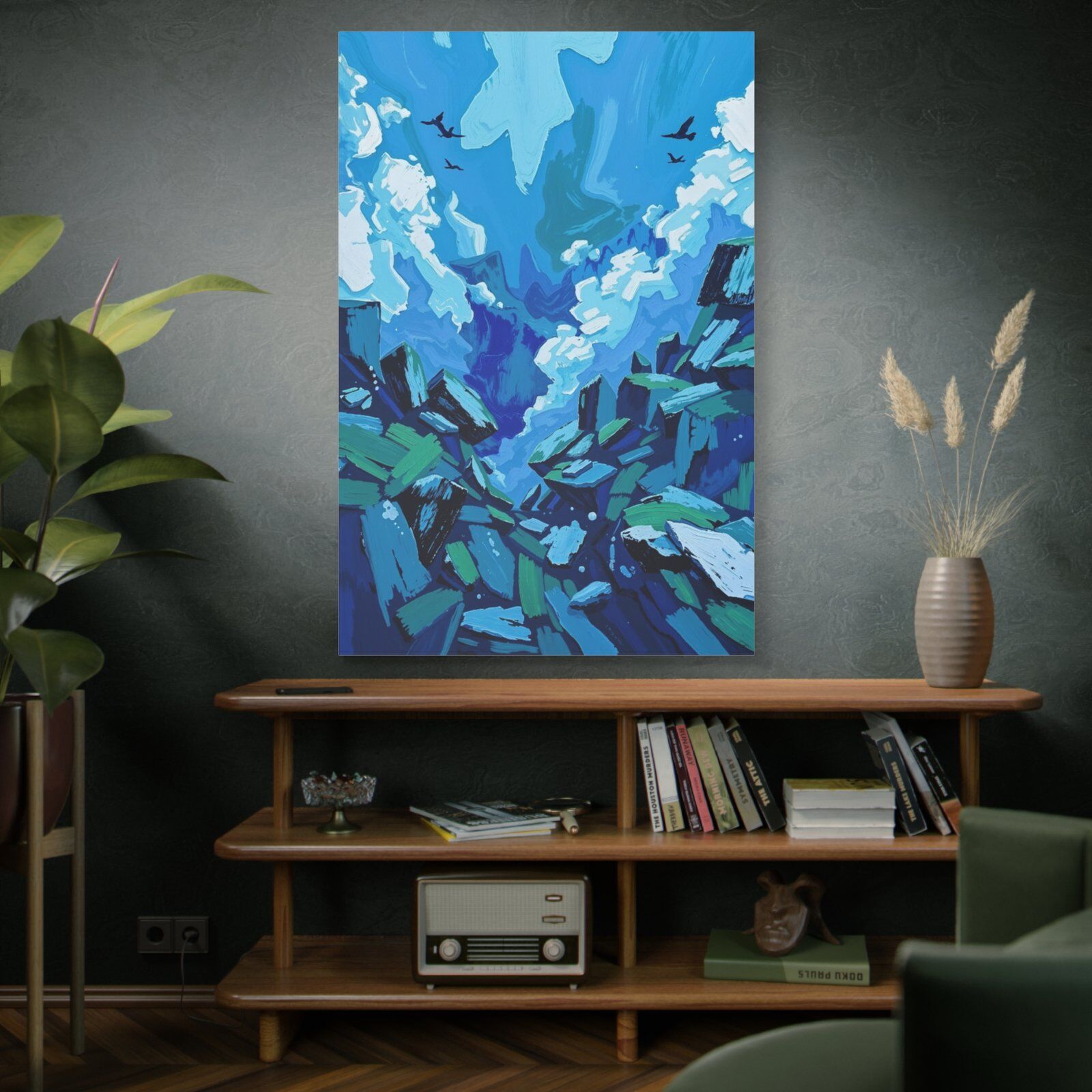 Oceanic Landscape Matte Canvas Print - Wall Art - Image 5